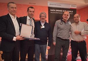 Muchas gracias a Hitachi Data Systems por concedernos el premio al...